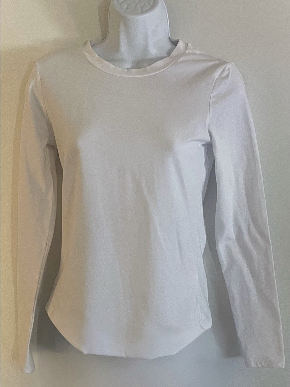 Ultra Flirt White Long Sleeve Crewneck Tee